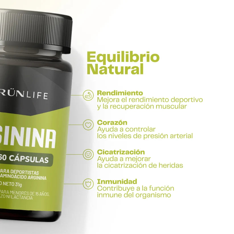 Arginina 600 mg 60caps