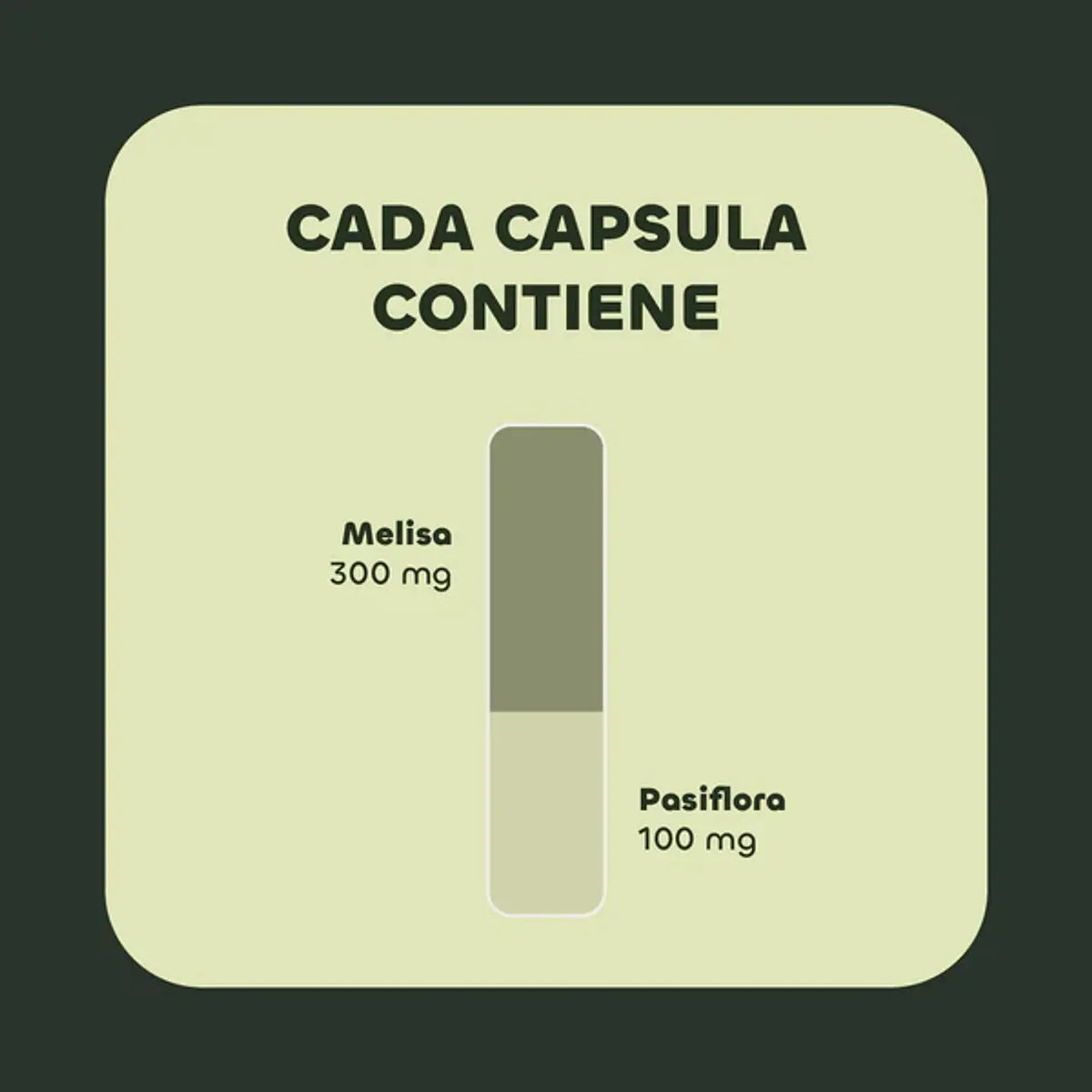 Melisa + Pasiflora 60caps