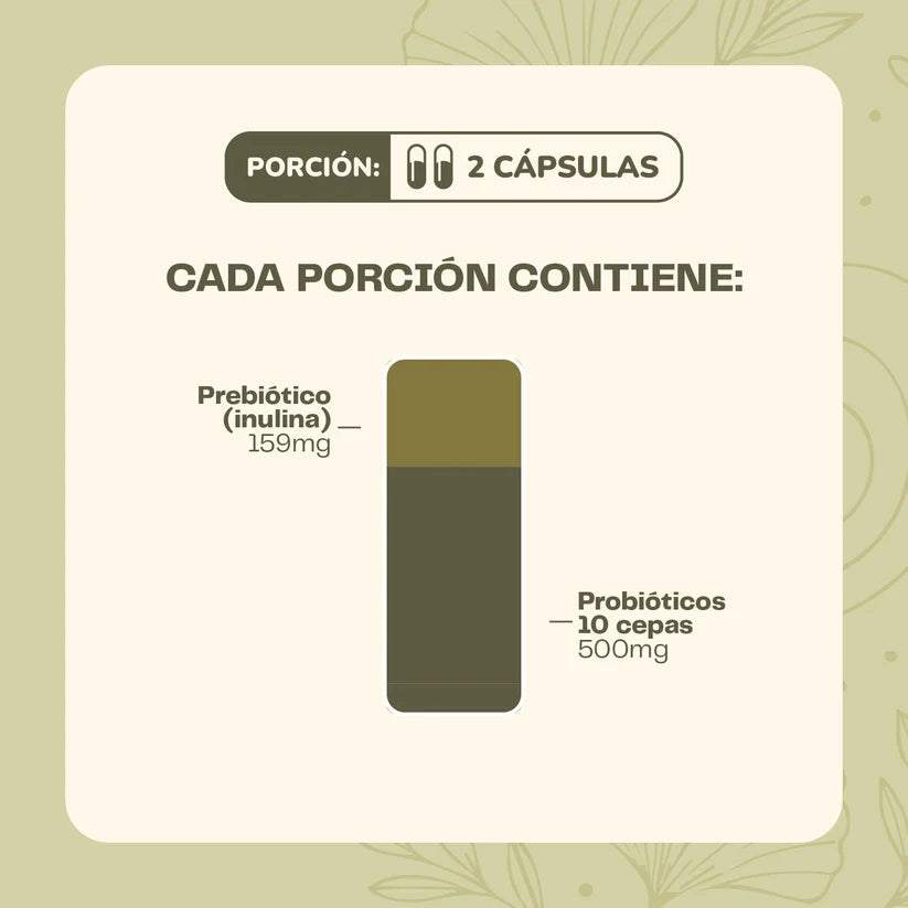 Probiótico Digestivo 60caps 25B CFU