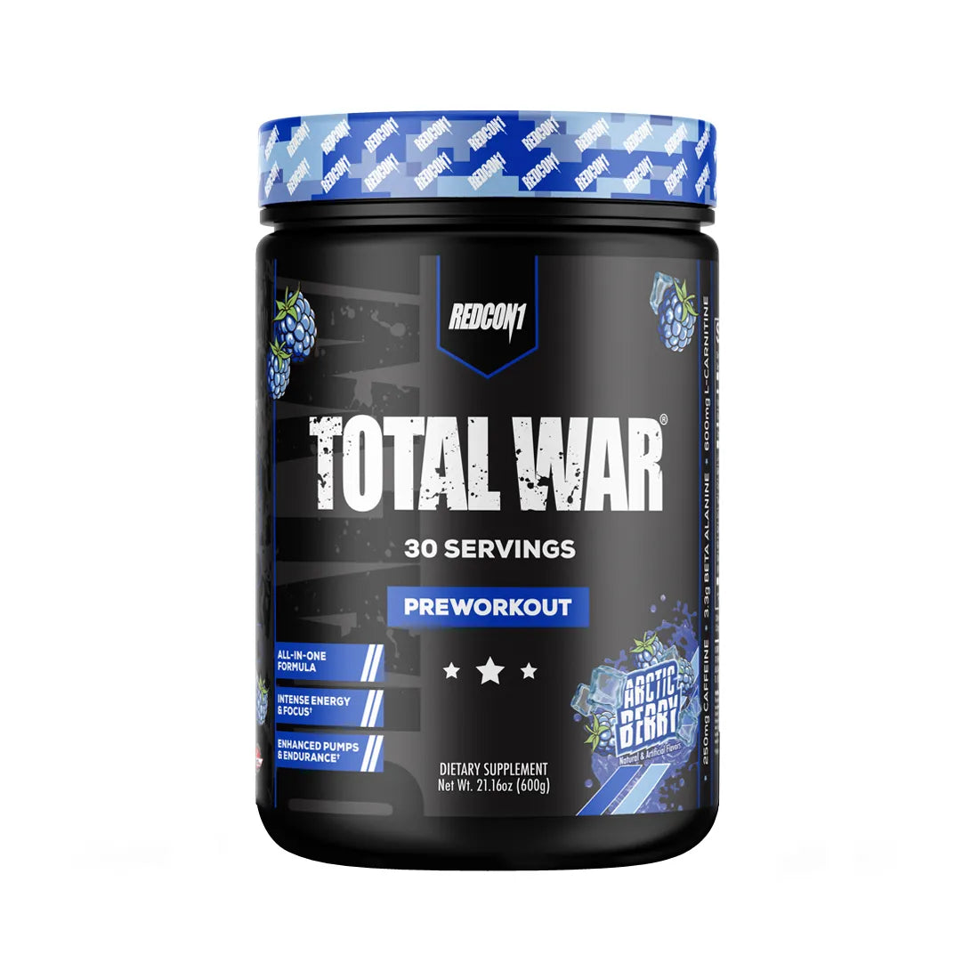 Total War Preworkout 600g Arctic Berry
